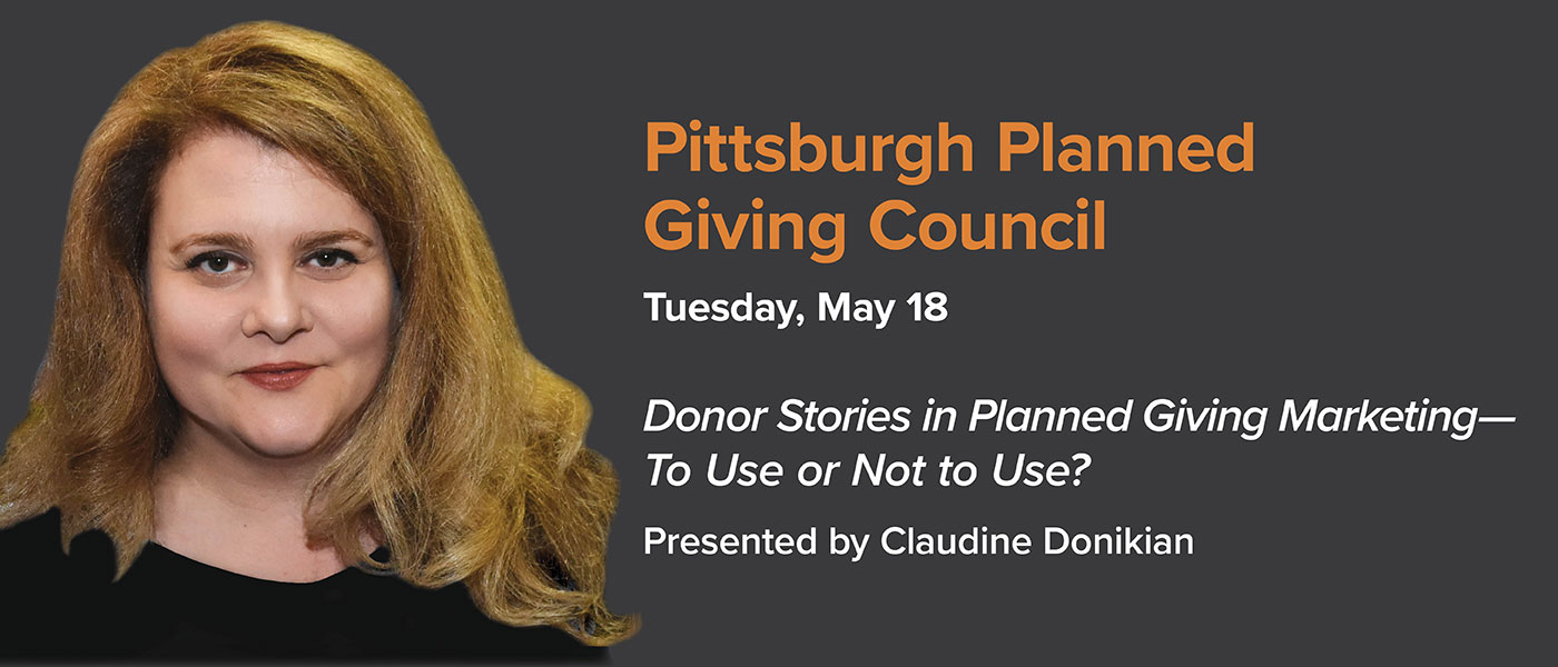 Pittsburgh Webinar 5/18: Claudine Donikian Presents New Research, 