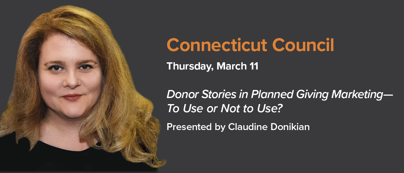 Connecticut 3/11: Claudine Donikian presents 